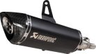 MUFFLER SS/CF BLK ITAL AKRAPOVIC S-IT125SO1-HRTBL