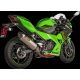 MUFFLER TI/CF NINJA 400 AKRAPOVIC S-K4SO7-HRT