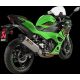 MUFFLER SLIP-ON TITANIUM NINJA AKRAPOVIC S-K5SO1-HRT