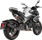 EXHAUST SLIP-ON CF/TI CFMOTO 8 AKRAPOVIC S-CF8SO1-HAPLC