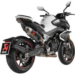 EXHAUST SLIP-ON CF/TI CFMOTO 8 AKRAPOVIC S-CF8SO1-HAPLC