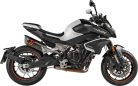 EXHAUST SLIP-ON CF/TI CFMOTO 8 AKRAPOVIC S-CF8SO1-HAPLC