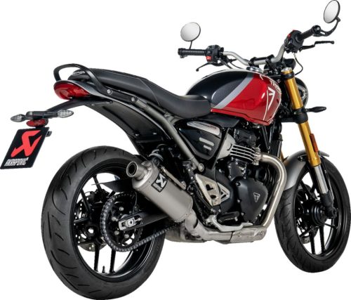 MUFFLER SLIP-ON TI TRIUMPH SPE AKRAPOVIC S-T4SO1-HDT