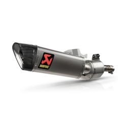 MUFFLER SLIP-ON TI/CF F900R/XR AKRAPOVIC S-B9SO2-HAPLT