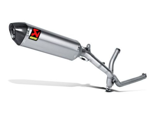 MUFFLER SLIP-ON V-STROM 650 AKRAPOVIC S-S65SO2-RT