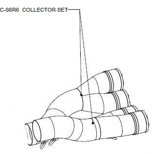 COLLECTOR SS GSXR600 AKRAPOVIC C-S6R6