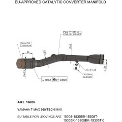 Cat Conv Manifold Yamaha