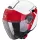 Casca Scorpion EXO CITY II MALL Alb Rosu