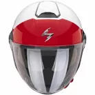Casca Scorpion EXO CITY II MALL Alb Rosu
