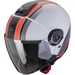 Casca Scorpion EXO CITY II VEL Gri Mat Rosu