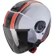 Casca Scorpion EXO CITY II VEL Gri Mat Rosu
