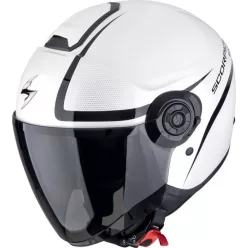 Casca Scorpion EXO CITY II Intercity Alb Negru