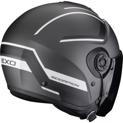 Casca Scorpion EXO CITY II Cosmos S Argintiu Mat Alb