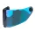 Viziera iridium - nuanta albastra - casca integrala Mt Helmets Thunder 4 SV