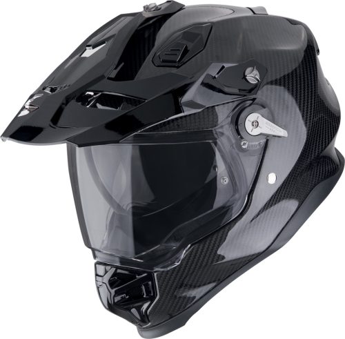 Casca Scorpion Adf-9000 Carbon Air Solid Negru