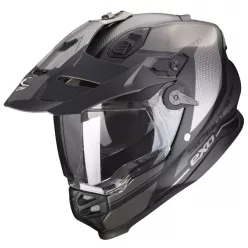 Casca Scorpion ADF-9000 AIR Trail Negru Mat Argintiu