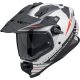 Casca Scorpion Adf-9000 Air Feat Alb Mat/Negru/Rosu