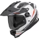 Casca Scorpion ADF-9000 AIR FEAT Alb Mat Negru Rosu