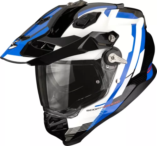 Casca Scorpion ADF-9000 AIR Patrol Negru Albastru Alb