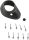 END CAP CF T3 TYPE 1 AKRAPOVIC V-EC33