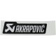 STICKER MONO AL BLK AKRAPOVIC P-HST4ALMONO