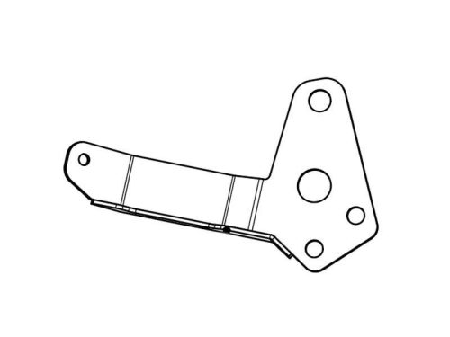 BRACKET MUFFLER SS AKRAPOVIC P-X145