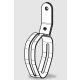 MUFFLER CLAMP CF AKRAPOVIC P-MCCZ40X