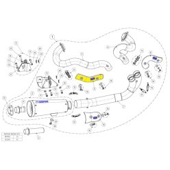 HEAT SHIELD CF AKRAPOVIC P-HSHDRODCA2