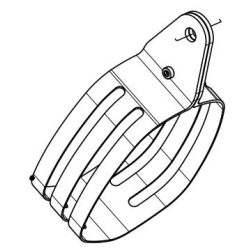CLAMP MUFFLER TYPE TFT1X AKRAPOVIC P-MCTFT1X