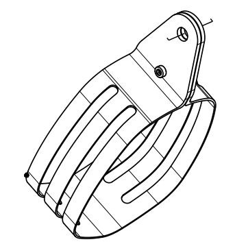CLAMP MUFFLER TW9 AKRAPOVIC P-MCTW9