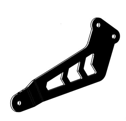 BRACKET AL AKRAPOVIC P-X262