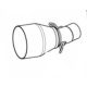 LINK PIPE SS AKRAPOVIC L-VE3SO3SS