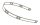 BELT TI F/ CA SLEEVE AKRAPOVIC P-TT90