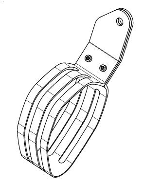 MUFFLER CLAMP CA AKRAPOVIC P-MCTR32