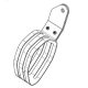 MUFFLER CLAMP CA AKRAPOVIC P-MCTR32