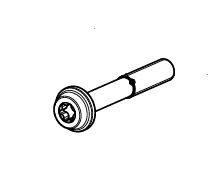 BOLT AKRAPOVIC P-FB174