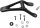 BRACKET MUFF CF ZX-10R 21 AKRAPOVIC P-MBK10SO2