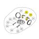BRACKET STAINLESS STEEL TRIUMP AKRAPOVIC P-X308