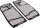 Twin Air Radiator Slv Ktm 23 177759Sl493
