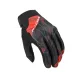 Mănuși de piele Macna Obtain Leather negru/roșu/alb
