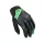 Mănuși de piele Macna Obtain Leather negru/verde/alb
