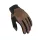 Mănuși de piele Macna Obtain Leather negru/maro