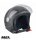 Casca Max Helmets DJ06 LS 7.9 negru mat - 100% MADE IN ITALY - Gri lucios/negru