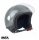 Casca Max Helmets DJ06 LS 7.9 gri lucios/negru - 100% MADE IN ITALY - Gri lucios/negru