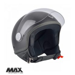   Casca Max Helmets DJ06 LS 7.9 negru mat - 100% MADE IN ITALY - Negru mat