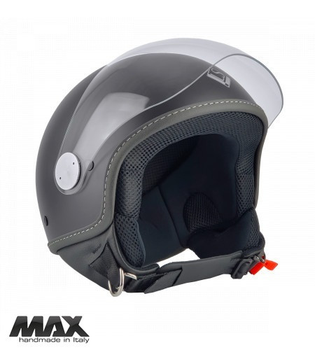 Casca Max Helmets DJ06 LS 7.9 negru mat - 100% MADE IN ITALY - Negru mat