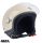 Casca Max Helmets DJ06 LS 7.9 crem lucios - 100% MADE IN ITALY - Crem lucios