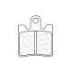 Placute de frana CL BRAKES 1175 A3+ (4 bucati in kit)