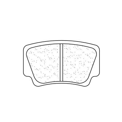 Placute de frana CL BRAKES 1205 ATV1