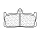 Placute de frana CL BRAKES 1209 XBK5